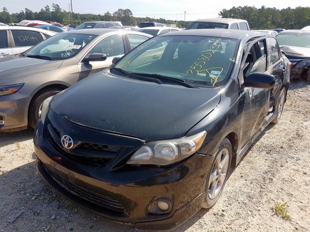 2T1BU4EE4BC576319 - 2011 TOYOTA COROLLA BASE  photo 2