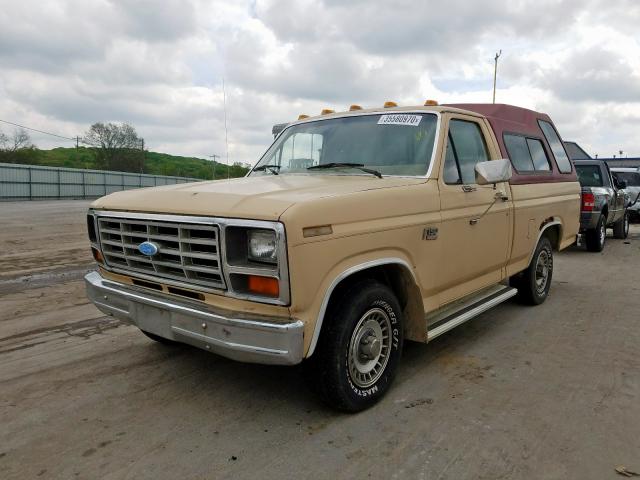 1FTDF15F5ELA88164 - 1984 FORD F150  photo 2