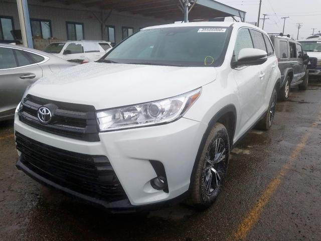 5TDZARFH5KS049796 - 2019 TOYOTA HIGHLANDER LE  photo 2