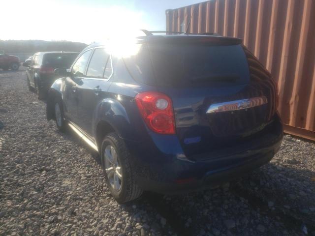 2CNALDEW3A6255245 - 2010 CHEVROLET EQUINOX LT BLUE photo 3