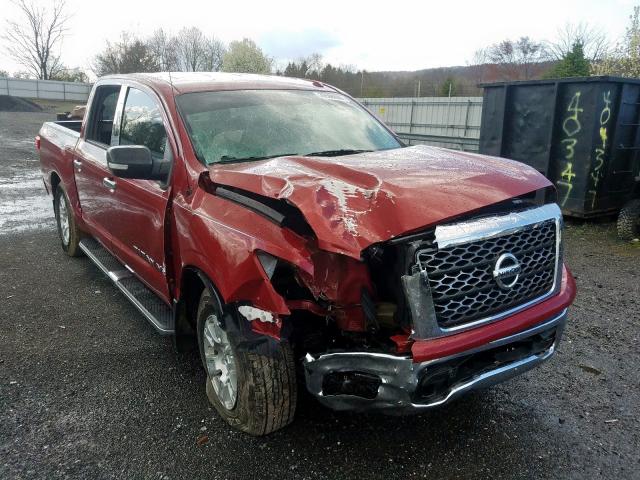 1N6AA1E5XJN511163 - 2018 NISSAN TITAN SV  photo 1