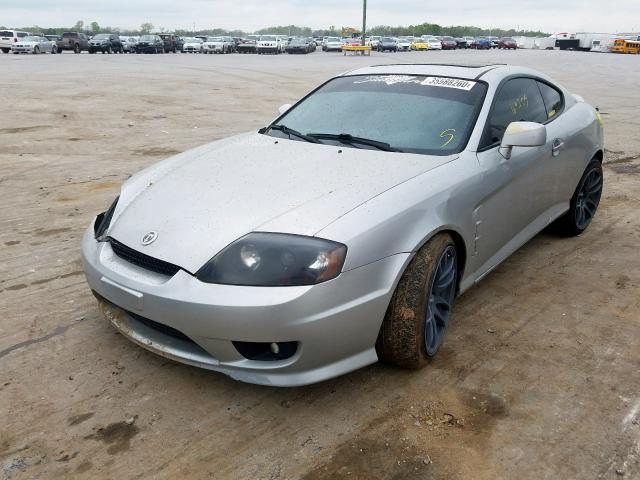 KMHHN65F86U228233 - 2006 HYUNDAI TIBURON GT  photo 2