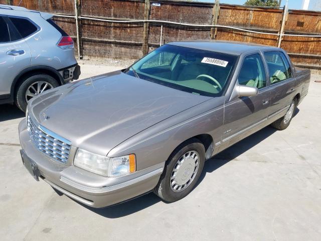 1G6KD54YXXU764664 - 1999 CADILLAC DEVILLE  photo 2