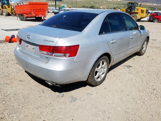 5NPEU46F36H018047 - 2006 HYUNDAI SONATA GLS  photo 4