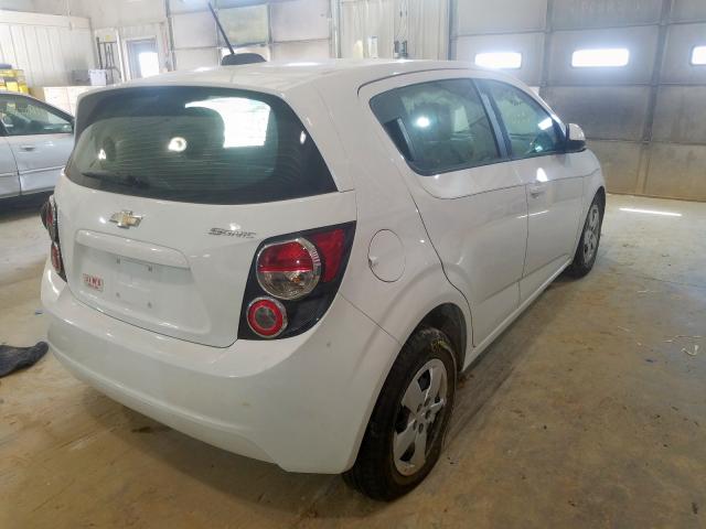 1G1JA6SH3F4141324 - 2015 CHEVROLET SONIC LS  照片 4