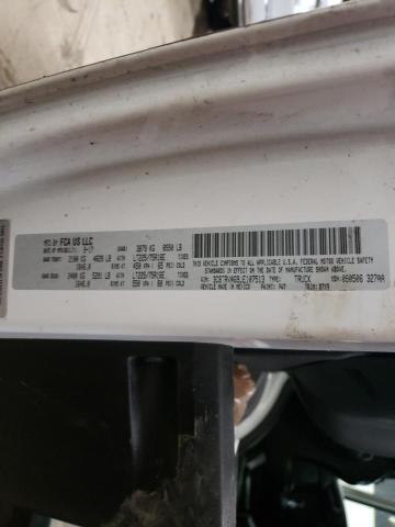 3C6TRVAG9JE107513 - 2018 RAM PROMASTER 1500 STANDARD TWO TONE photo 10