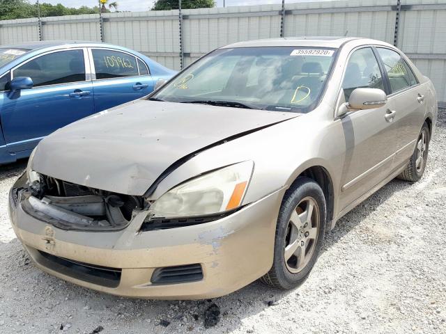 JHMCN36536C002947 - 2006 HONDA ACCORD HYBRID  photo 2