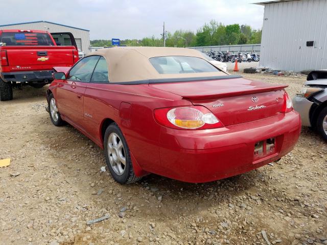 2T1FF28P93C604386 - 2003 TOYOTA CAMRY SOLARA SE  photo 3