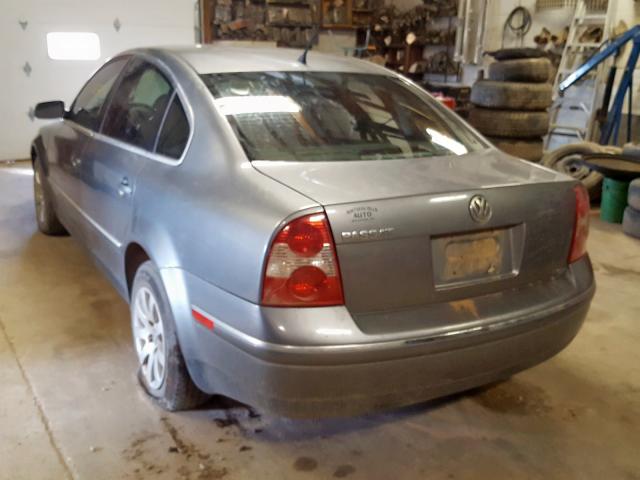 WVWPD63B43P287924 - 2003 VOLKSWAGEN PASSAT GLS  photo 3