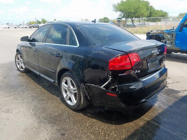 WAUAF78E38A030415 - 2008 AUDI A4 2.0T  photo 3