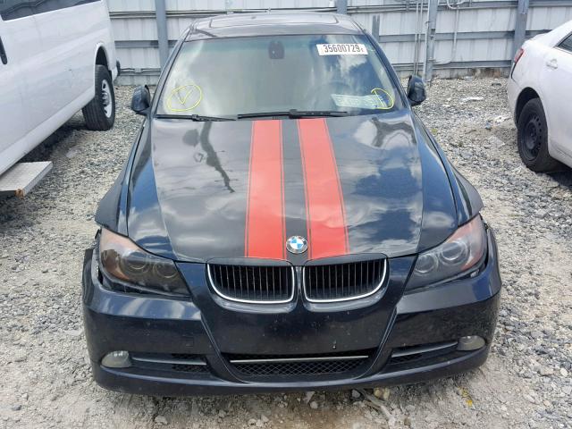 WBAVB33576PS16840 - 2006 BMW 330 I BLACK photo 9