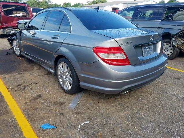 WDDGF81XX8F189567 - 2008 MERCEDES-BENZ C 300 4MATIC  photo 3