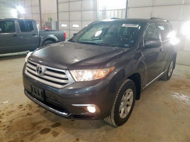 5TDBK3EH8BS073832 - 2011 TOYOTA HIGHLANDER BASE  photo 2