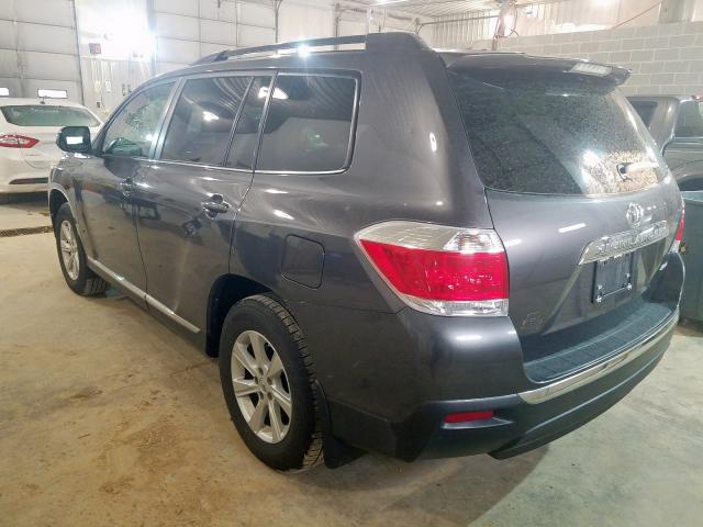5TDBK3EH8BS073832 - 2011 TOYOTA HIGHLANDER BASE  фото 3