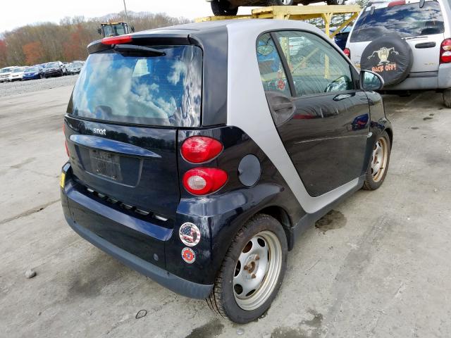 WMEEJ31X18K134209 - 2008 SMART FORTWO PURE  photo 4