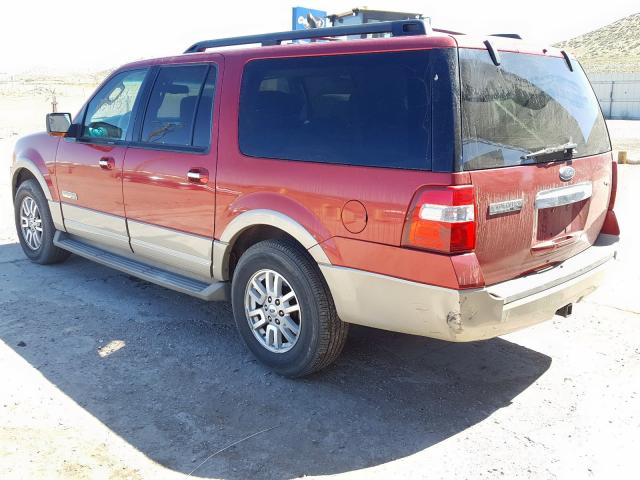 1FMFK18557LA17021 - 2007 FORD EXPEDITION EL EDDIE BAUER  photo 3