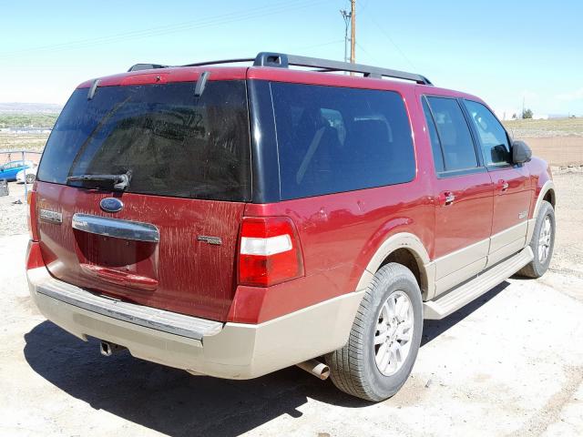 1FMFK18557LA17021 - 2007 FORD EXPEDITION EL EDDIE BAUER  photo 4