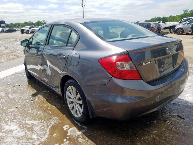 19XFB2F83CE041487 - 2012 HONDA CIVIC EX  photo 3