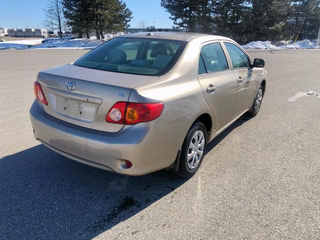 2T1BU40E59C125028 - 2009 TOYOTA COROLLA BASE  foto 4