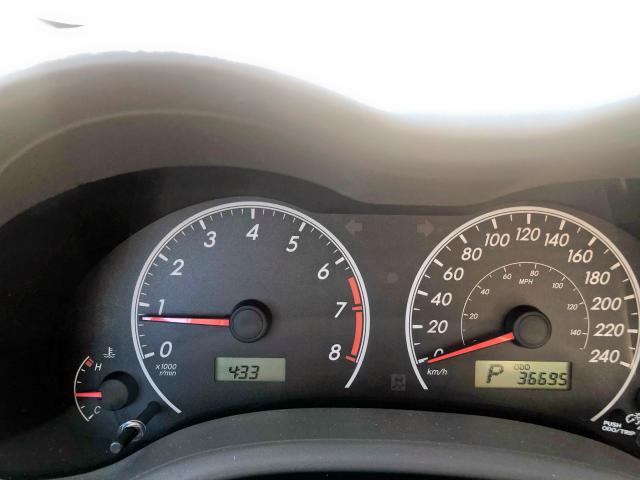 2T1BU40E59C125028 - 2009 TOYOTA COROLLA BASE  foto 8