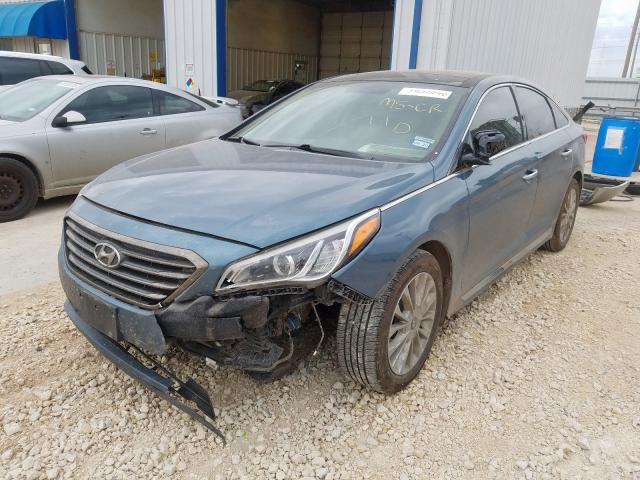 5NPE34AF5FH229275 - 2015 HYUNDAI SONATA SPORT  photo 2