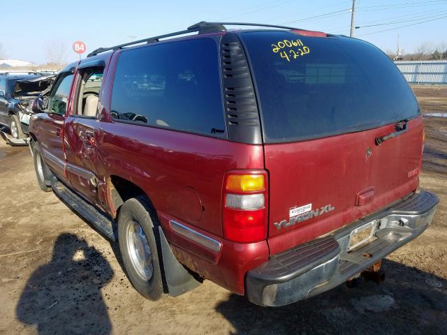 1GKFK16T51J313282 - 2001 GMC YUKON XL K1500  photo 3