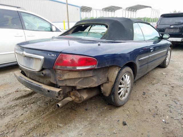 1C3EL55R62N323268 - 2002 CHRYSLER SEBRING LXI  photo 4