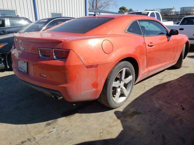 2G1FC1E38C9188019 - 2012 CHEVROLET CAMARO LT ORANGE photo 4