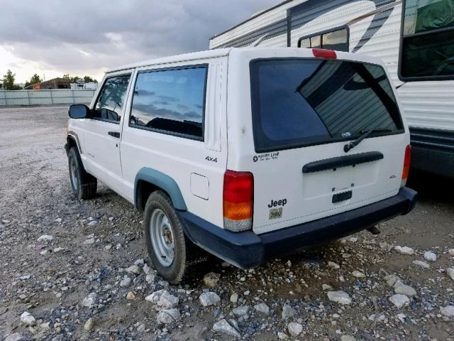 1J4FJ27S2WL143334 - 1998 JEEP CHEROKEE SE WHITE photo 3