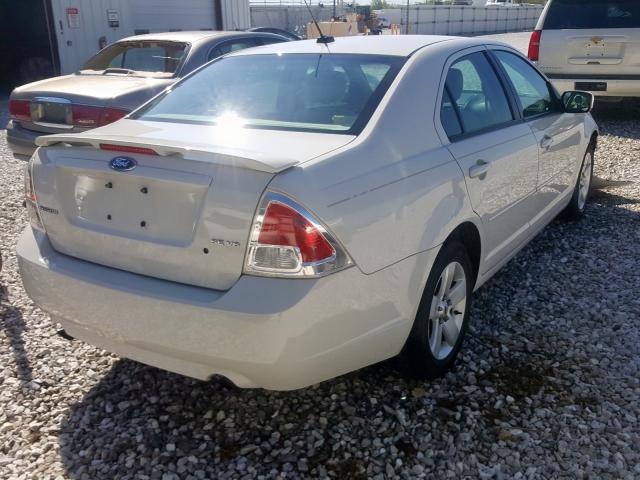 3FAHP07168R109707 - 2008 FORD FUSION SE  photo 4