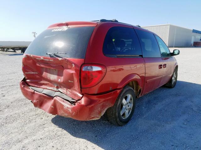 2D4GP44L85R387936 - 2005 DODGE GRAND CARAVAN SXT  photo 4