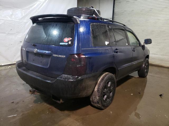 JTEEP21A070228042 - 2007 TOYOTA HIGHLANDER SPORT BLUE photo 4