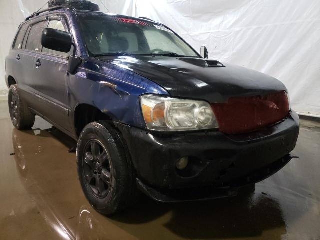 JTEEP21A070228042 - 2007 TOYOTA HIGHLANDER SPORT BLUE photo 9