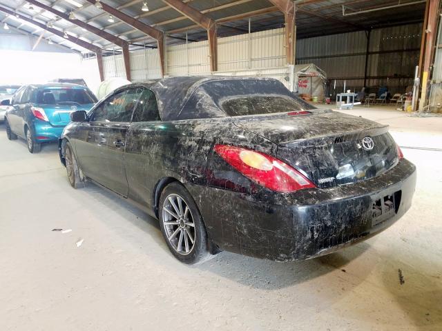 4T1FA38PX6U086053 - 2006 TOYOTA CAMRY SOLA SE BLACK photo 3