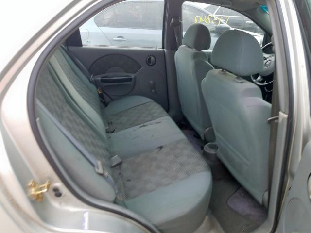 KL1TD52615B333536 - 2005 CHEVROLET AVEO BASE  фото 6