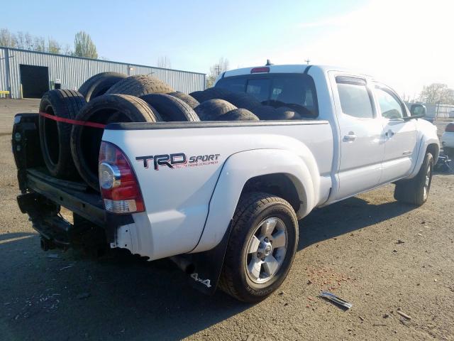 3TMMU4FN8FM076636 - 2015 TOYOTA TACOMA DOUBLE CAB LONG BED  photo 4