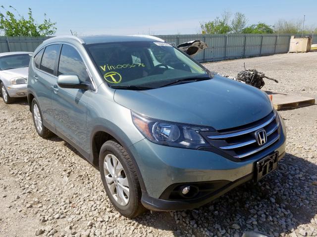 JHLRM4H74CC005678 - 2012 HONDA CR-V EXL  photo 1