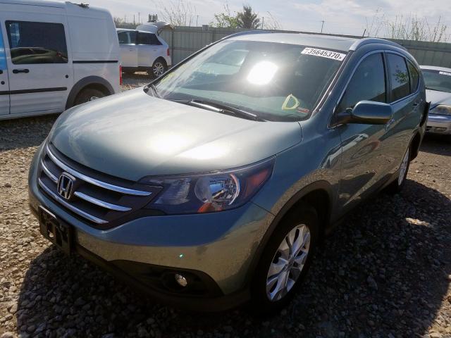 JHLRM4H74CC005678 - 2012 HONDA CR-V EXL  photo 2