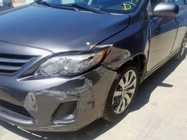 5YFBU4EE8DP183247 - 2013 TOYOTA COROLLA BASE  photo 9