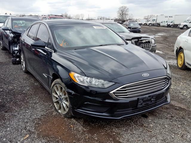 3FA6P0LU5HR300025 - 2017 FORD FUSION SE HYBRID  photo 1