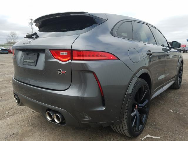 SADCZ2EE5KA613316 - 2019 JAGUAR F-PACE SVR  photo 4