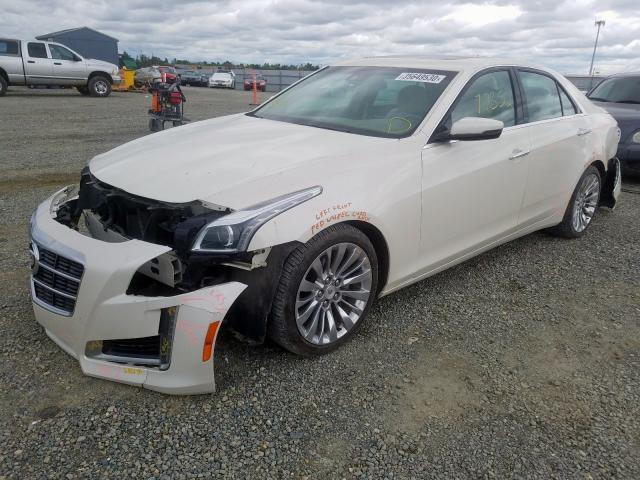 1G6AR5S31E0140874 - 2014 CADILLAC CTS LUXURY COLLECTION  photo 2