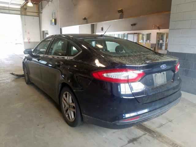 1FA6P0H75G5121441 - 2016 FORD FUSION SE  photo 3