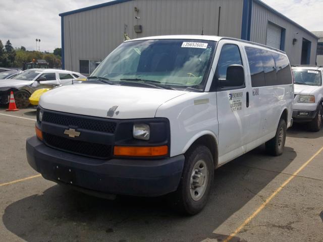 1GNZGXFA3C1159371 - 2012 CHEVROLET EXPRESS G3500 LS  photo 2