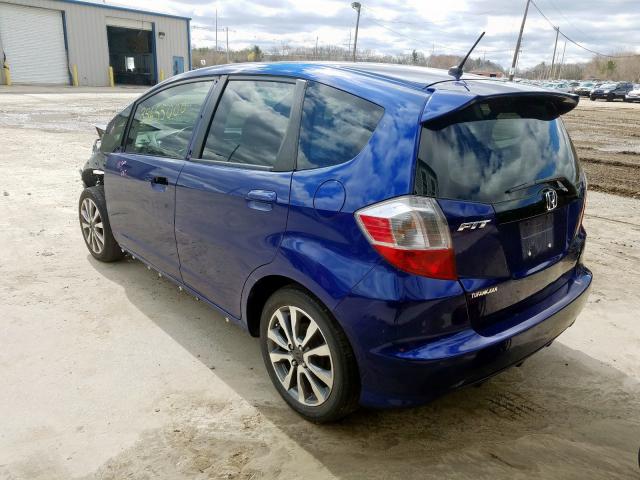 JHMGE8G52CC005654 - 2012 HONDA FIT SPORT  photo 3