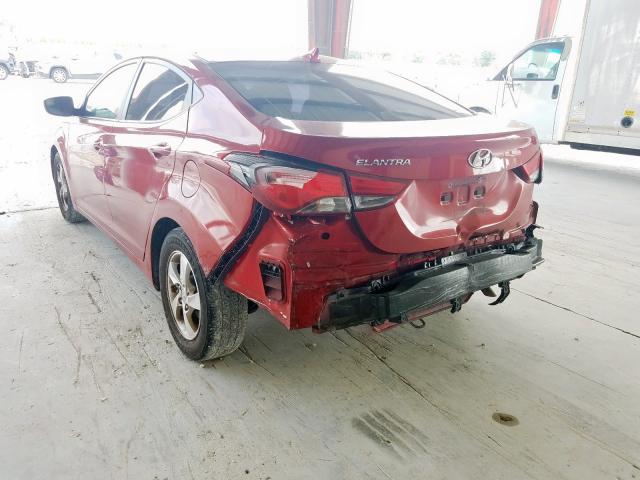 5NPDH4AE4FH635407 - 2015 HYUNDAI hyundai elantra se  photo 3