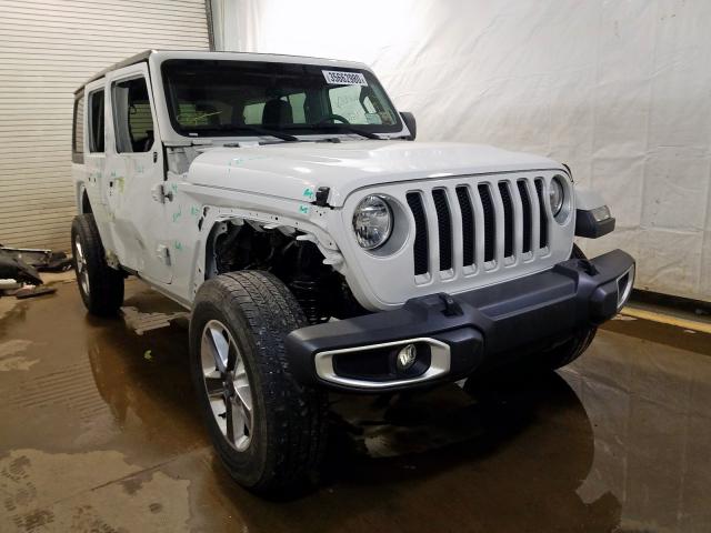 1C4HJXEN8KW600195 - 2019 JEEP WRANGLER UNLIMITED SAHARA  photo 1