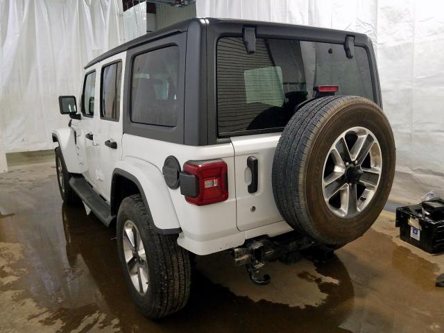 1C4HJXEN8KW600195 - 2019 JEEP WRANGLER UNLIMITED SAHARA  photo 3