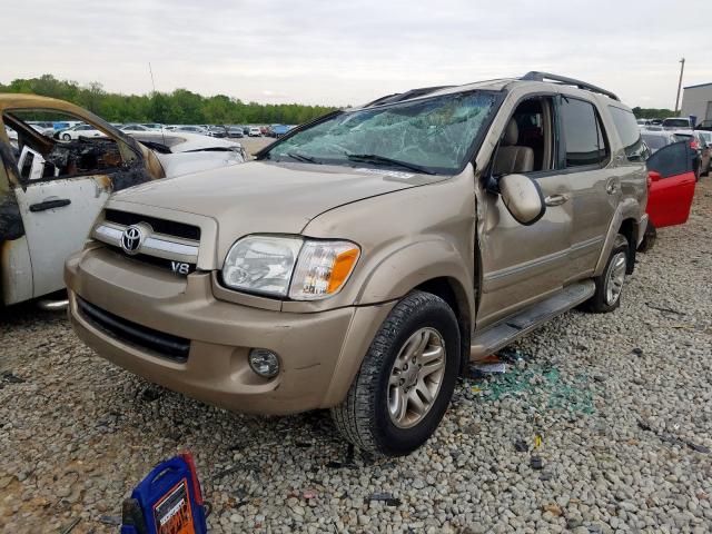 5TDBT44A15S240477 - 2005 TOYOTA SEQUOIA SR5  photo 2