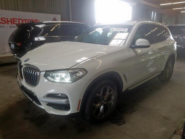 5UXTY3C07LLU69400 - 2020 BMW X3 SDRIVE30I  фото 2